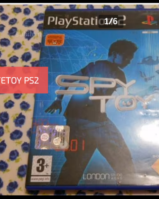 EYETOY  SPY TOY GIOCO ORIGINALE PS2