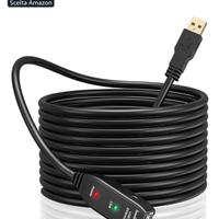 Cavo prolunga USB 2.0 10 metri baolongking