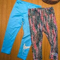 2 Leggings Nike Bimba -Taglia 3/4 anni (98-104 cm)