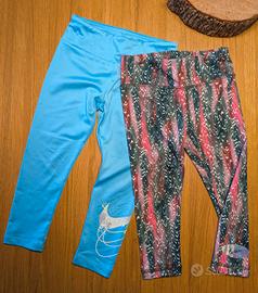 2 Leggings Nike Bimba -Taglia 3/4 anni (98-104 cm)