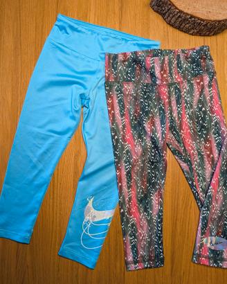 2 Leggings Nike Bimba -Taglia 3/4 anni (98-104 cm)