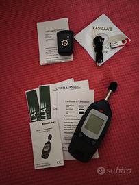 Fonometro Casella CEL246 con calibratore