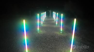 tubi led rgb batteria ip65
