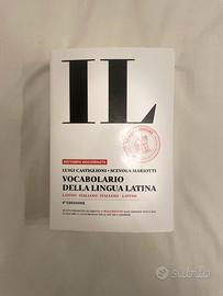 Vocabolario Latino Castiglioni Mariottio 4 edizion