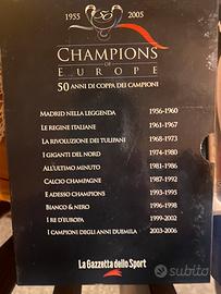 Cofanetto DVD 50 anni Coppa dei Campioni