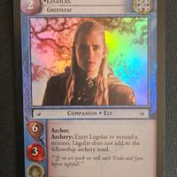 Aragorn 0p14 Promo Holo Foil Lord Of The Rings 