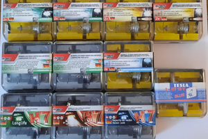 Accessori auto e moto. Lampadine H7 Lidl e Osram