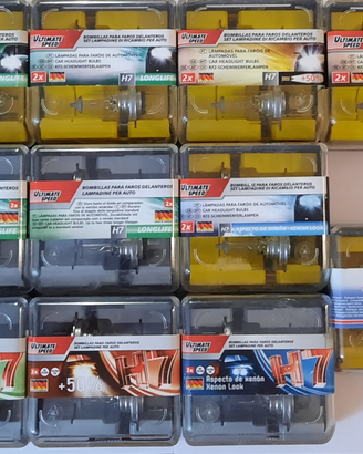Accessori auto e moto. Lampadine H7 Lidl e Osram