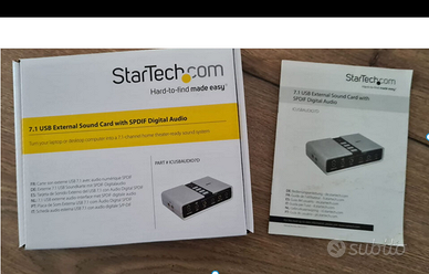 Startech.com Scheda audio esterna