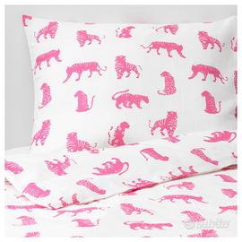 Sacco copripiumino Ikea bimbe/i cotone + federa