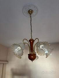 Lampadario con 5 luci