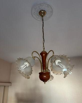Lampadario con 5 luci