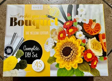 Kit DIY bouquet all’uncinetto crochet nuovo