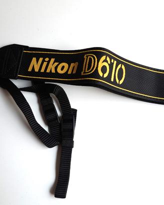 Nikon tracolla D610 Larga originale NUOVA