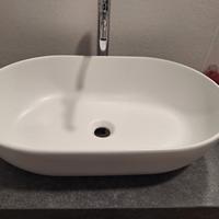 Lavabo da appoggio ovale cm 60x38 serie Dream di C