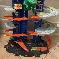 Garage Hot Wheels City Robo T-Rex Ultimate