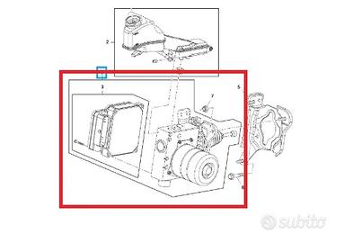 POMPA IDRAULICA ABS INSIGNA B 84961537 0265022081