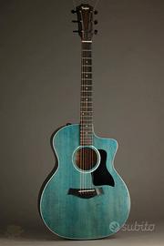 Taylor 214 CE DLX Trans Blue, Limited Edition