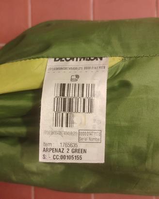 Tenda Quechua Arpenaz due posti