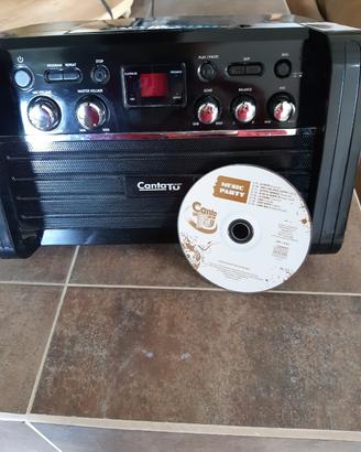 Lettore cd per karaoke