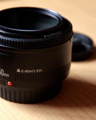 Obiettivo Yongnuo YN 50mm F/1.8 AF/MF per Canon EF