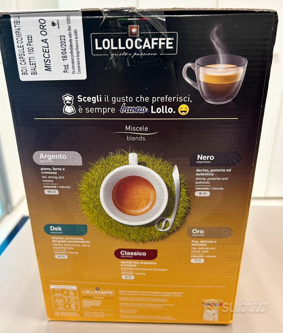 100 Capsule compatibili Bialetti Lollo Caffè Passionecompatibile