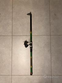 canna da pesca con mulinello