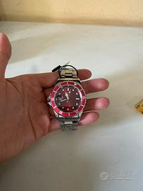 Orologio uomo – Quadrante rosso – Nuovo
