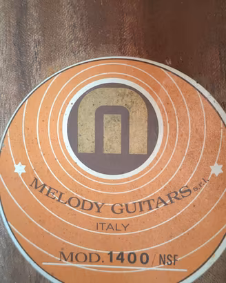 Chitarra acustica 12 corde Melody Guitars 1400 NSF
