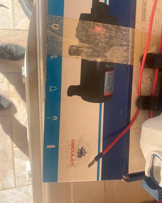 Pompa con pressostato 24volt