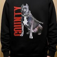 Marcelo Burlon felpa PITBULL Tg L/XL oversize