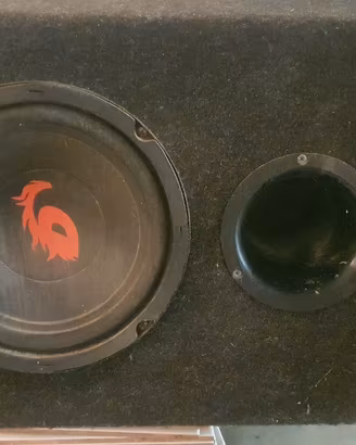 subwoofer ed amplificatore phonocar