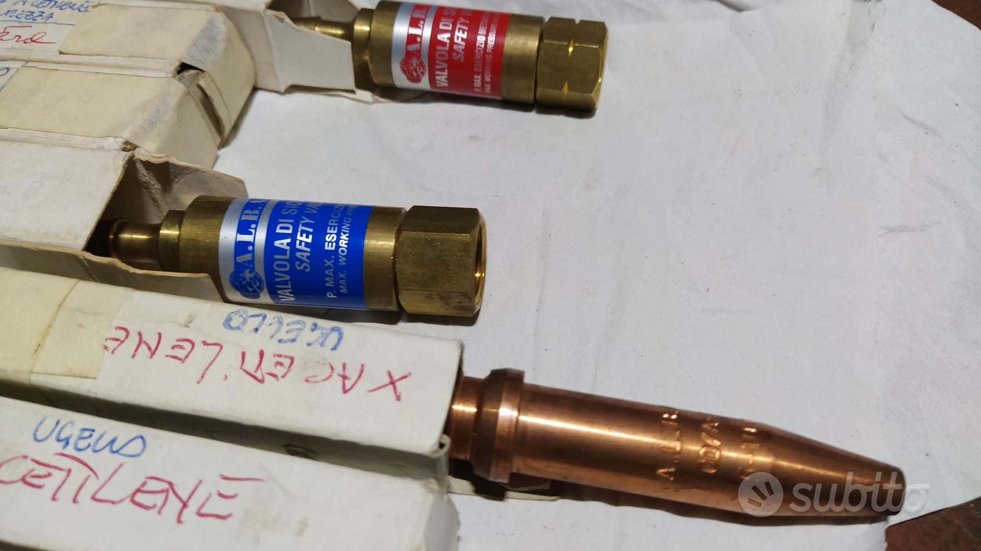 Valvole Di Ritegno Ossigeno-Acetilene M16x1.5 - Antiritorno Fiamma Saldatura - Foto 5