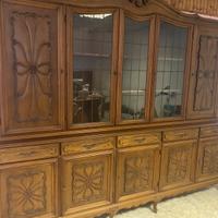 Credenza soggiorno stile barocco in legno