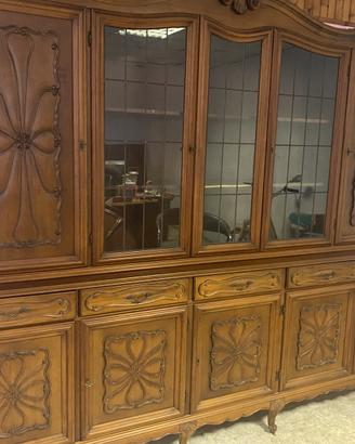 Credenza soggiorno stile barocco in legno