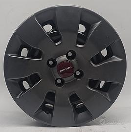 4 cerchi ferro fiat panda new r14 ft4955