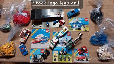 Stock lotto lego legoland anni 80!! originali!