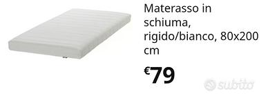 Materassi 80 × 200 Asvang ikea
