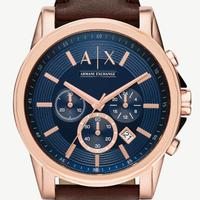 Orologio da uomo Armani Exchange quadrante blu e c