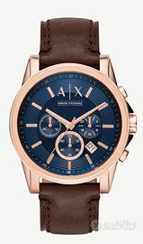 Orologio da uomo Armani Exchange quadrante blu e c