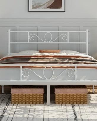 letto matrimoniale in ferro