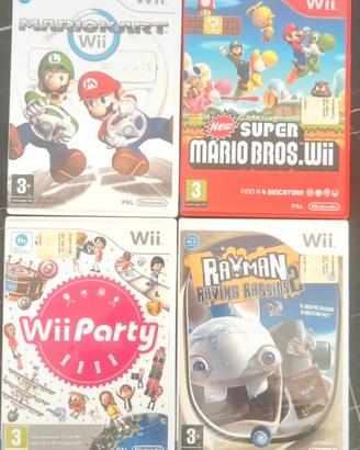 4 Giochi per Nintendo Wii