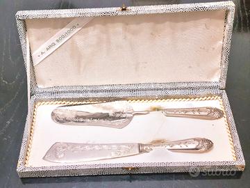 Set di posate Vintage in argento 800/1000