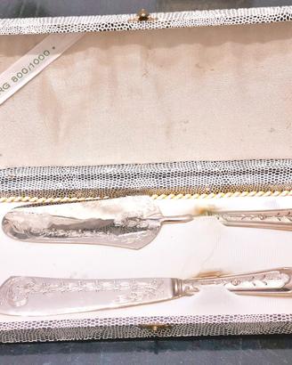 Set di posate Vintage in argento 800/1000