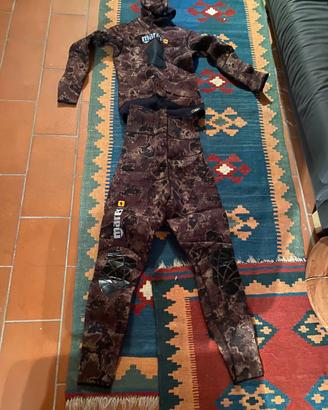 Muta Mares Instict Camo Giacca+Pantalone 5mm - T4