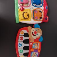 Puzzle fattoria Chicco e pianola fisher price