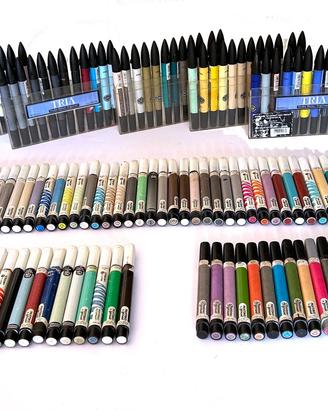 Lotto 170+ Pennarelli Pantone Letraset TRIA + Rica