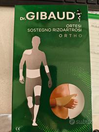 sostegno rizoartrosi - tutore mano destra