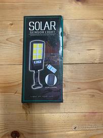 Luce solare da esterno