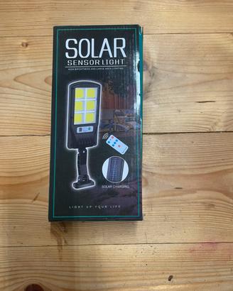 Luce solare da esterno